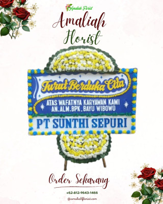 Papan Bunga Duka di Bukit Lama