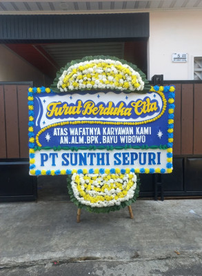 Papan Bunga Duka di Bukit Lama