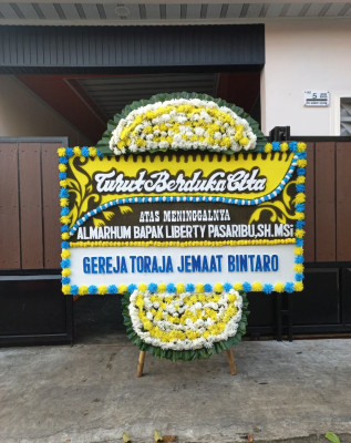 Papan Bunga Duka di Bukit Lama