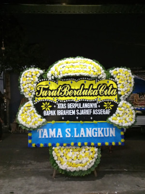 Papan Bunga Duka di Bukit Lama